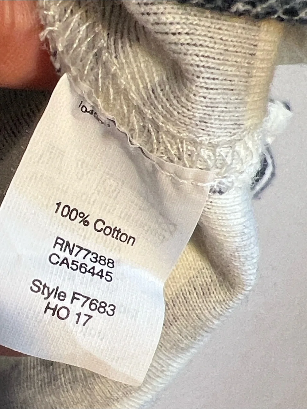 J.Crew authentic Fleece blue and white striped henley hoodie kangaroo pocket